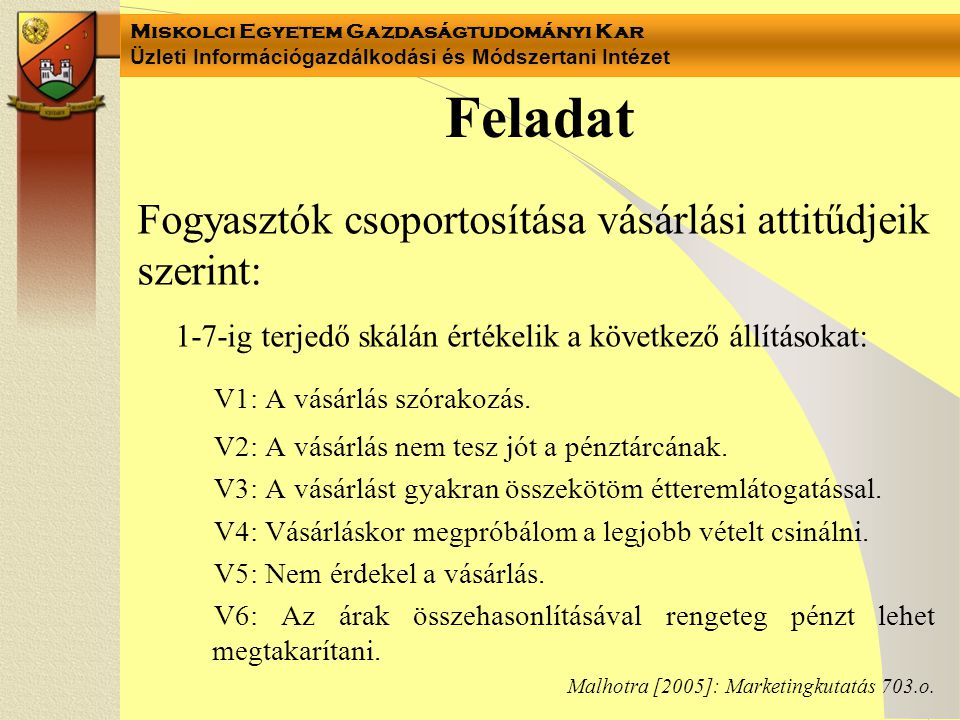 Nem Hierarchikus Klaszterelemz S Az Spss Ben Ppt Let Lteni